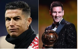 Bị gạt khỏi danh sách đề cử, Ronaldo đã làm gì trong lúc Messi nhận danh hiệu Quả bóng vàng lịch sử?
