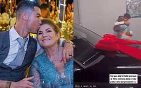 Ronaldo tặng mẹ món quà tiền tỷ trong dịp sinh nhật khiến bà bật khóc vì xúc động
