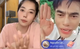 Phản ứng gây chú ý của Lê Dương Bảo Lâm khi Nam Em bất ngờ "náo loạn" tặng quà trên livestream